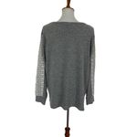 Flora Nikrooz  Pajama Top XXL Gray Long Sleeve Lounge Sleepwear Cozy Photo 2