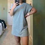 H&M Gray T-shirt Dress Photo 0