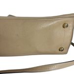 Coach M1781-25137 Beige Leather Tote Bag Adjustable Strap Gold Hardware Photo 6