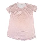 Danskin  Light Pink V-Neck Oversized Sleep Shirt Photo 3