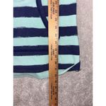 Lilly Pulitzer  UPF 50+ Skipper Popover blue green striped xs Photo 9