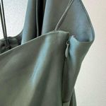 🆕 SIMKHAI Hansel Halter Neckline Maxi Dress Park Slope Green Sz 4 Photo 5