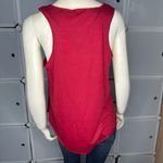 L.A Soul Boho Elephant Flowy Tank Size Medium Red Photo 1