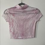 Elodie  Light Pink Button Down Shirt Photo 4