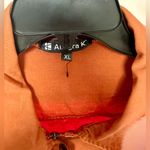 Allegra K Woman’s Orange Denim-Type Jacket. Size: XL Photo 2