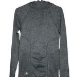 Athleta Seamless Gray Pullover Long Sleeve Top Small Photo 2