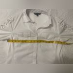 Sharagano  button up blouse. Size M Photo 7