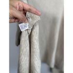 Marla Wynne Tan Boxy Cardigan Poncho Open Front w Pockets Size M/L Linen Blend Size L Photo 15