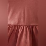 ZARA  Bell Sleeve w/ Tie Peplum Blouse Short Sleeve Size M NEW Photo 6