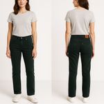 Levi's Levi’s 505 Straight Leg Jeans Dark Green Women’s 30 Photo 1