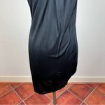 Maje  Charcoal Tie Shoulder Dress Photo 3