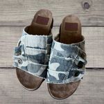 blowfish Camo Canvas Slides Sandals Slip On Womens 7 Photo 10