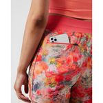 Athleta  Women's Pink Floral Brooklyn Printed Shorts Athletic Golf Size 8 Photo 3