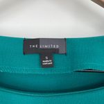 The Limited Teal Green 3/4 Sleeve Boat Neck Top Size S Photo 2