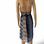 My Story EUC  PARIS Snake Print Chiffon Midi Dress. MSRP $168 Photo 3