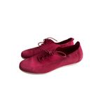 ARCHE Red Sueded Leather Lace Up Sneakers Size 40 / US 10 Photo 2