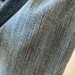 Vintage CREST JEANS Denim Jean Jacket Crochet Details Blue Size XXL Photo 11