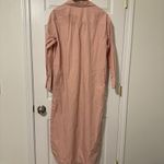 Free People  Eva Long Sleeve Cotton Maxi Midi Pullover Shirt Dress Size Small Photo 8