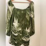 C/MEO COLLECTIVE  Green Palm Print Top Photo 5