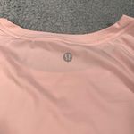 Lululemon  Athletica Light Pink Short Sleeve Tee Photo 5