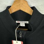 Cutter and Buck Womens Size XL Journey Supima Flatback Full Zip Jacket Black NEW Photo 5