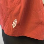 Free People FP Movement Burgundy Cropped Ruched Flowy Too Shirt NWOT Red Size L Photo 3