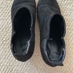 Unisa Black Suede Style Ankle Boots Booties Quilted Elastic Heel Size 8 Like New Photo 7