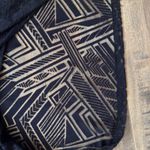 Hawaiian Tropic  Black Swimsuit Cover Up Dress XL Geometric Pattern Summer Beach Photo 7