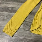 Anthropologie Rosie Neira Yellow Crochet Long Sleeve Cardigan; XS Women’s Photo 12