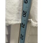 ZARA  Woman Ivory Embroidered Floral Long Sleeve Keyhole‎ Ruffle Blouse Size XS Photo 3