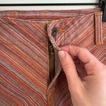 Lucky Brand Vintage Boho Multicolored Women’s Pencil Skirt Photo 2