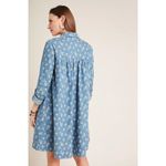 Anthropologie  Pilcro and Letterpress Rochelle Shirtdress Denim Light Size 12 Photo 2