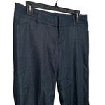 Mossimo Y2K Low Rise Trouser Pants Wide Leg Stretch Navy Blue Size 4 Photo 2