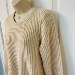 Athleta ✨ Sierra Wool Knit Crew Sweater in Coconut✨ Photo 12