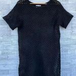 Emerson Fry New York Black Virgin Wool Blend Pullover Knit Dress Size S Black Photo 0