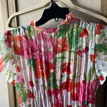 Dress Barn Pink and Green Floral two piece set small Photo 9