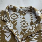 SBJ AUSTIN high end cotton printed Aztec handmade dress women’s casual White Size undefined Photo 2