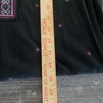 J.Jill Womens Medium Embroidered Sleeveless Knit Sun Dress Tassel Boho Festival Photo 7