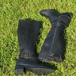 Cole Haan  Newburg Newcastle Leather Stretch Waterproof Tall Riding Boots 8.5 Photo 0