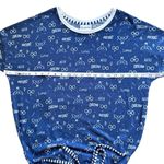 Harry Potter Women's Long Sleeve Sleep Top Sleepwear Wizarding World Blue Size M Photo 6
