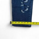 Faded Glory  Embroidered Floral Denim Jeans Size 16W Photo 2