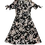 Talbots Cherry Blossom Sakura Floral Printed A-Line Circle Skirt Midi Dress PS Photo 0