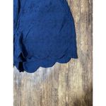Crown & Ivy NWT  Shelby Scallop Navy shorts size 8 Photo 1
