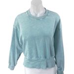 Joy Lab Women's Blue Knit Long Sleeve Crew Neck Sweatshirt Sweater Top Size S Photo 1