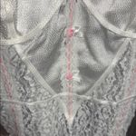 Free People Women's White Sweet Cheeks Bodysuit Photo 3