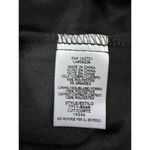 City Triangles Crepe Scoop Neck Sheath Dress with Crystal Fringe Size 0 Juniors Black Photo 9