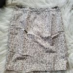 Loft Ann Taylor  Tan Cheetah Print Pencil Skirt Size 6 Photo 2