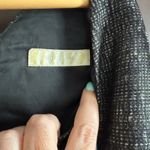 NICOLE FARHI | Gray Wool Blend Tweed V Neck Sheath Knee length Skirt | Size 10 Photo 4