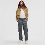 Lululemon  Dance Studio Relaxed-Fit MR Cargo Pant - Oil Grey - L Photo 1