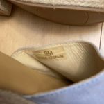 Matt Bernson Espadrille Sandal Light Blue Size 9 Slide On Summer Shoes Photo 5